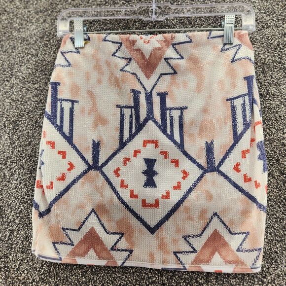 M Officer size 1 juniors sequined knee lengthed straight pencil skirt - Picture 5 of 7